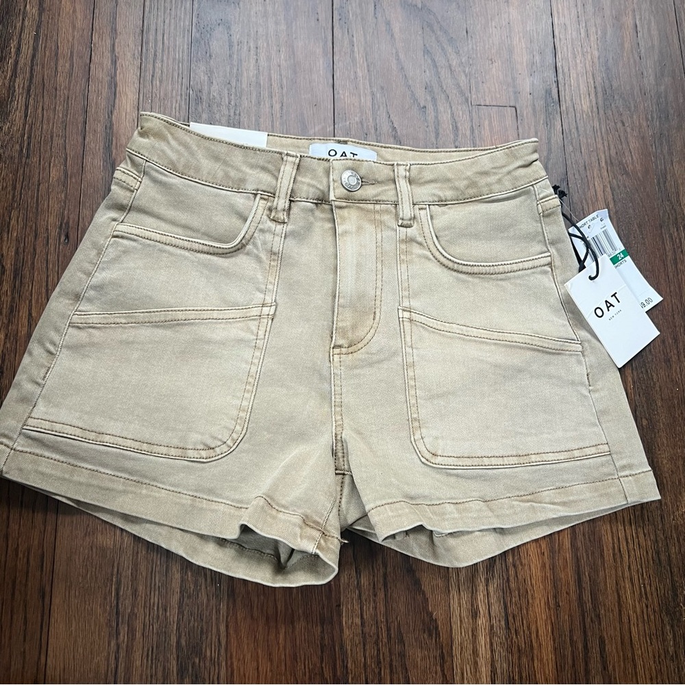 NEW Carpenter style shorts high waisted cargo shorts - Picture 6 of 8